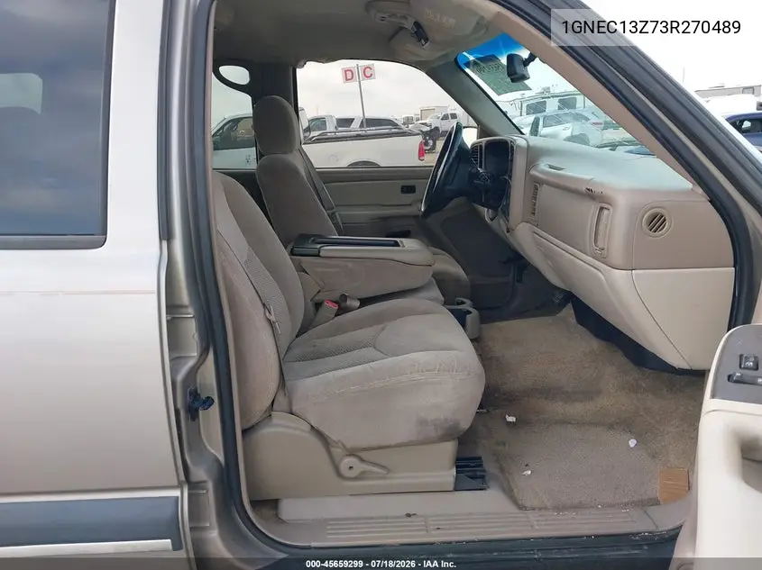 2003 Chevrolet Tahoe Ls VIN: 1GNEC13Z73R270489 Lot: 45659299
