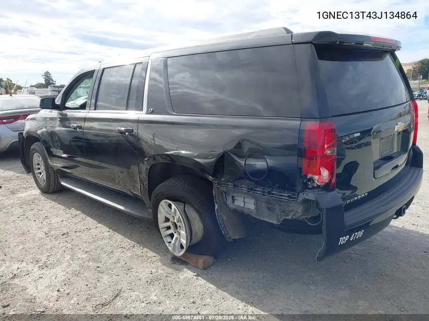 2003 Chevrolet Tahoe Ls VIN: 1GNEC13T43J134864 Lot: 45674461