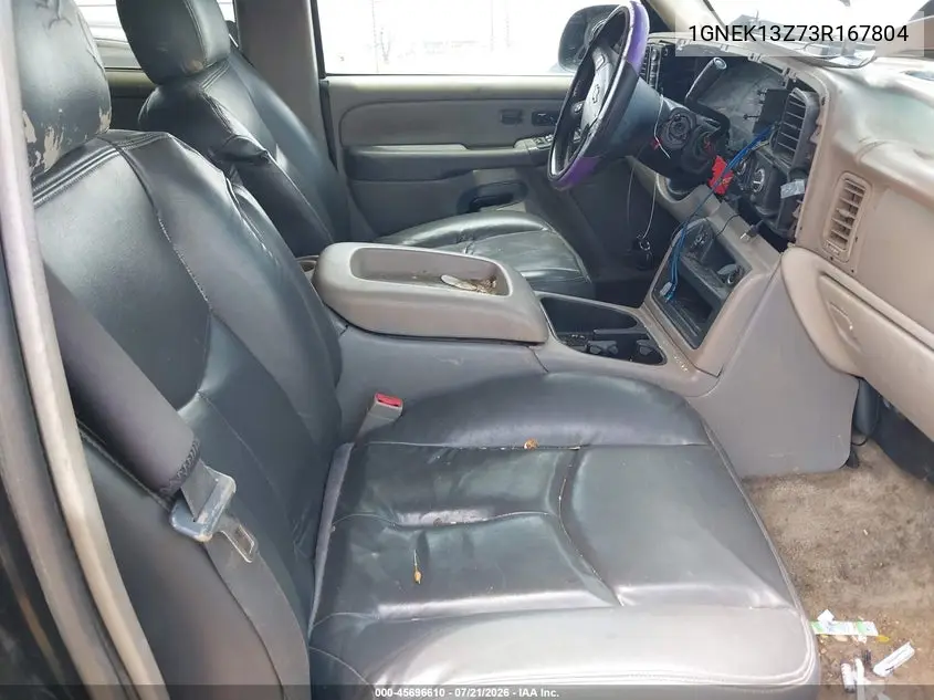 2003 Chevrolet Tahoe Z71 VIN: 1GNEK13Z73R167804 Lot: 45696610