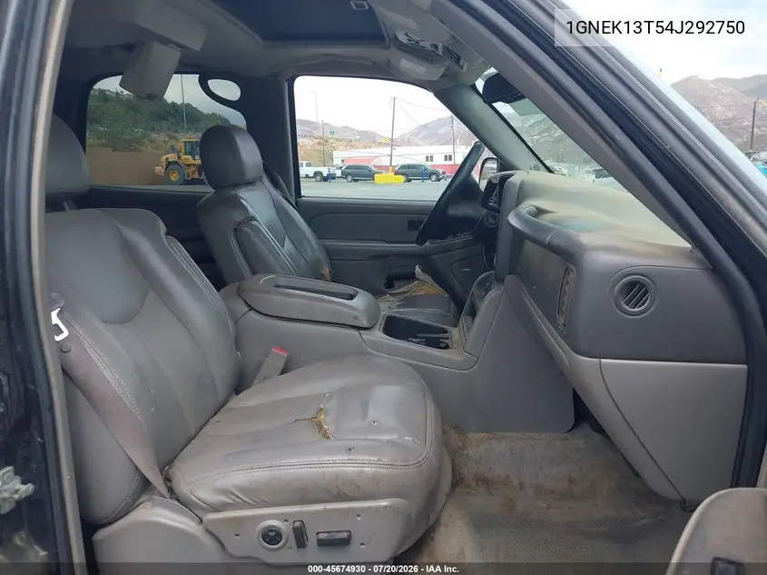 2004 Chevrolet Tahoe Lt VIN: 1GNEK13T54J292750 Lot: 45674930