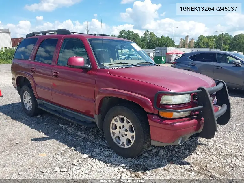 2004 Chevrolet Tahoe Z71 VIN: 1GNEK13Z64R245037 Lot: 45683749