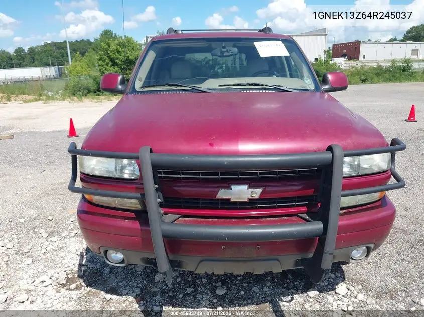 2004 Chevrolet Tahoe Z71 VIN: 1GNEK13Z64R245037 Lot: 45683749