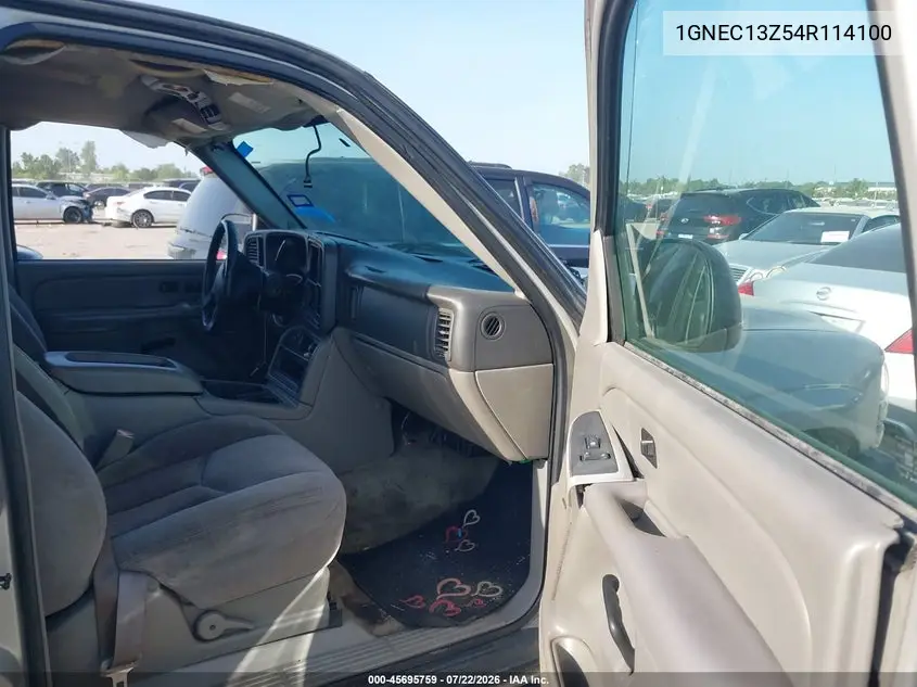 2004 Chevrolet Tahoe Ls VIN: 1GNEC13Z54R114100 Lot: 45695759