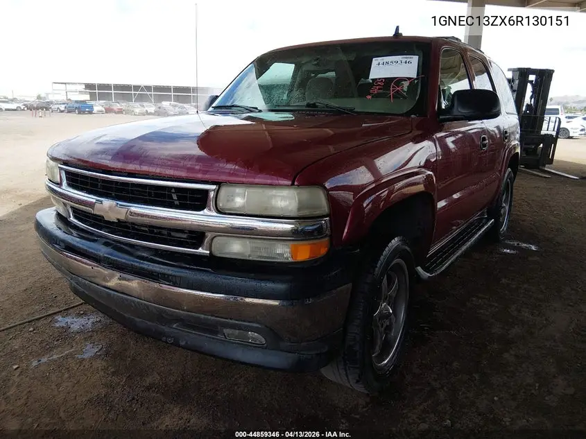 1GNEC13ZX6R130151 2006 Chevrolet Tahoe Ls