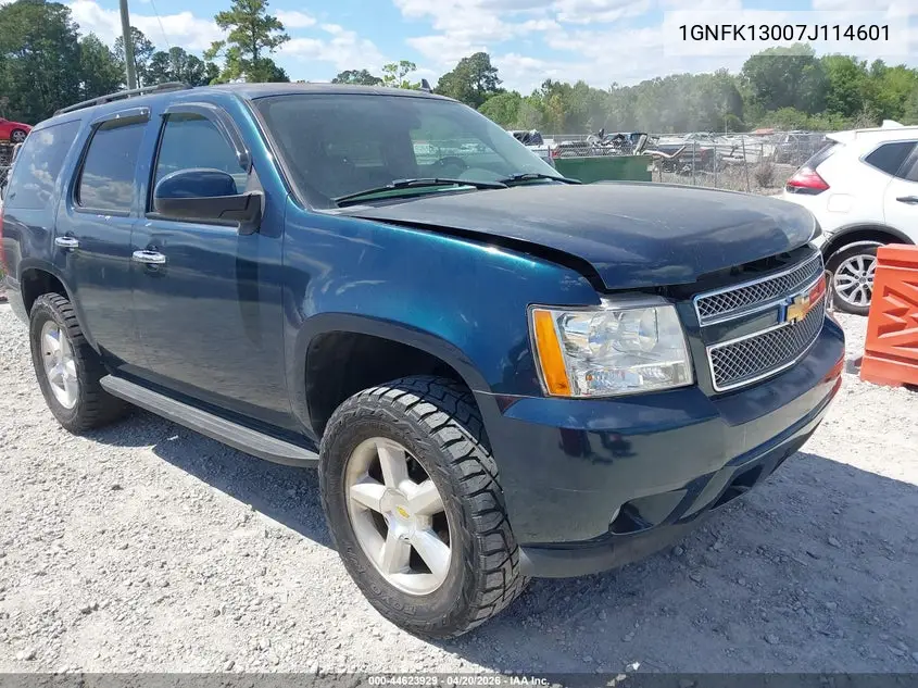 1GNFK13007J114601 2007 Chevrolet Tahoe Lt