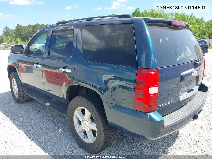 1GNFK13007J114601 2007 Chevrolet Tahoe Lt