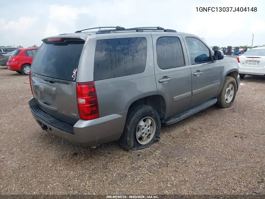 1GNFC13037J404148 2007 Chevrolet Tahoe Lt