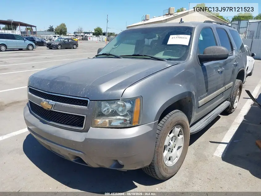 2007 Chevrolet Tahoe Lt VIN: 1GNFC13J97R121523 Lot: 45350666