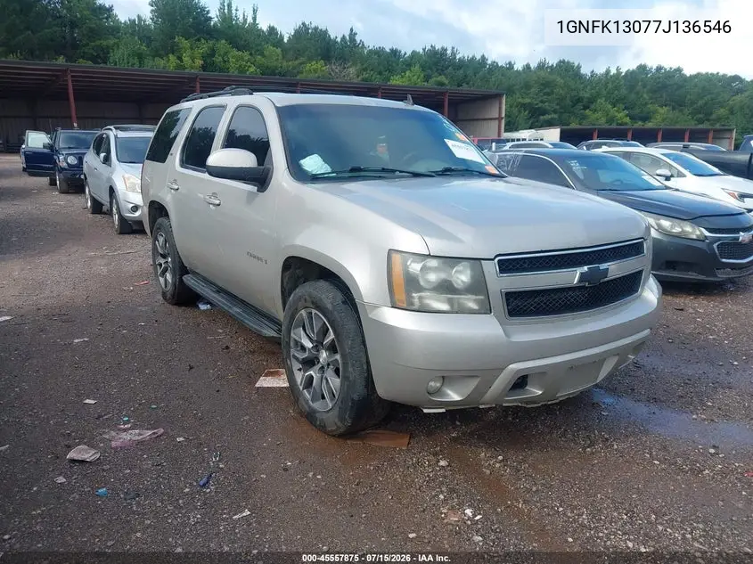 1GNFK13077J136546 2007 Chevrolet Tahoe Ltz