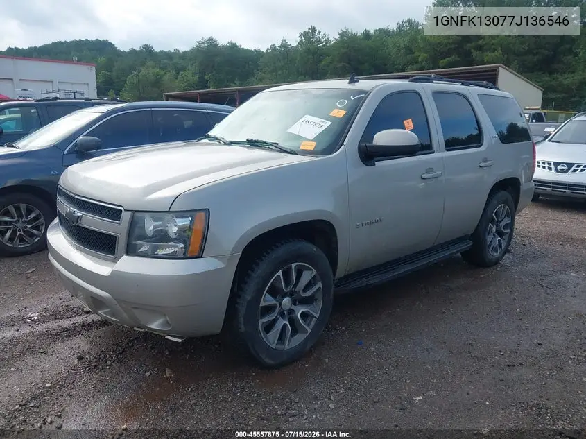 1GNFK13077J136546 2007 Chevrolet Tahoe Ltz