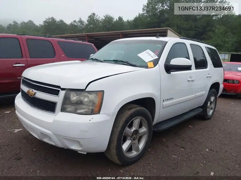 2007 Chevrolet Tahoe Lt VIN: 1GNFC13J37R234691 Lot: 45558144
