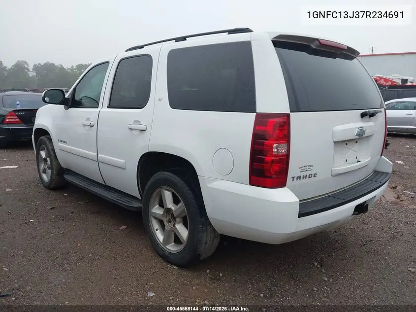 2007 Chevrolet Tahoe Lt VIN: 1GNFC13J37R234691 Lot: 45558144