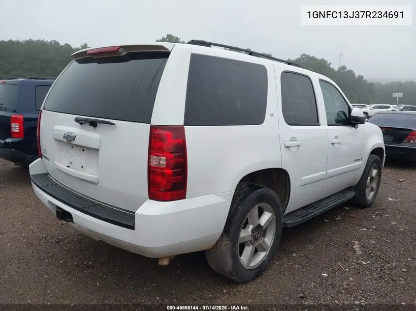 2007 Chevrolet Tahoe Lt VIN: 1GNFC13J37R234691 Lot: 45558144