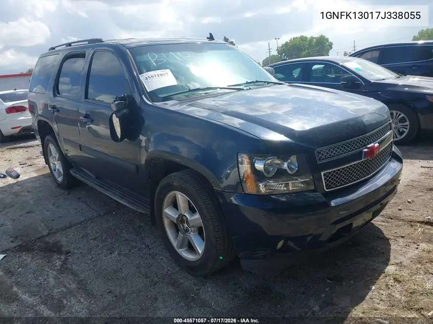 2007 Chevrolet Tahoe Lt VIN: 1GNFK13017J338055 Lot: 45571057