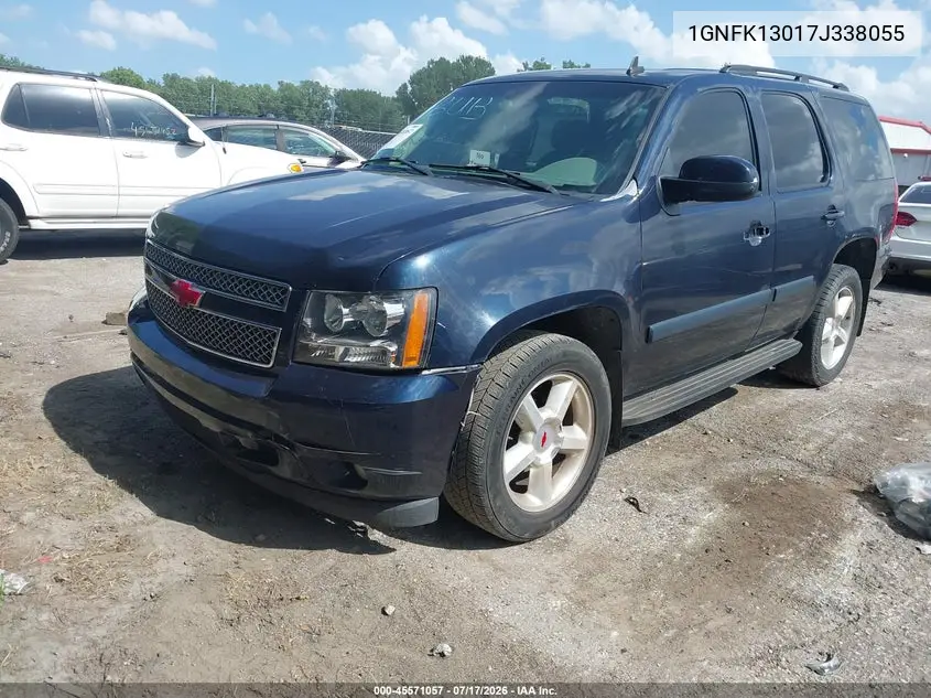2007 Chevrolet Tahoe Lt VIN: 1GNFK13017J338055 Lot: 45571057