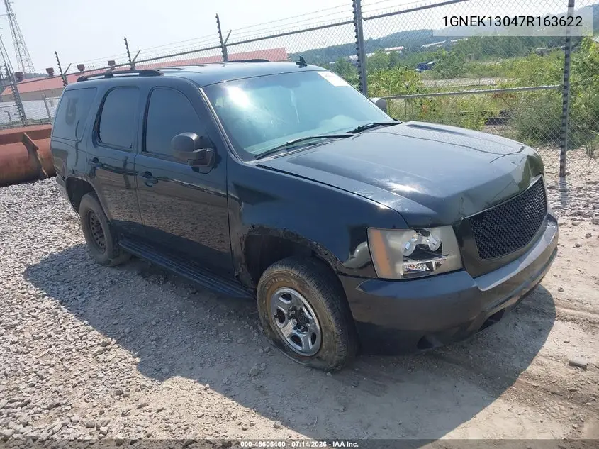 2007 Chevrolet Tahoe Ls VIN: 1GNEK13047R163622 Lot: 45606460