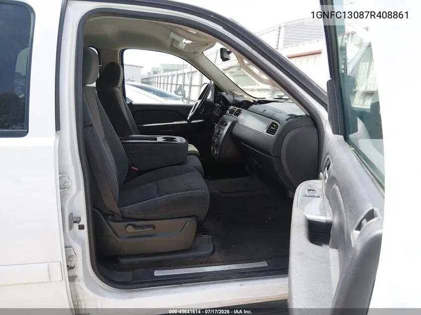 2007 Chevrolet Tahoe Ls VIN: 1GNFC13087R408861 Lot: 45641614