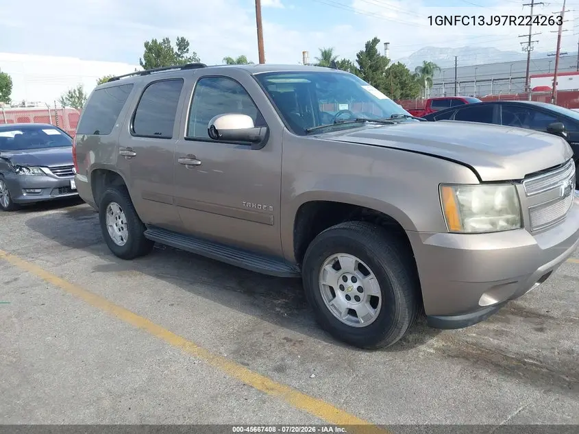 2007 Chevrolet Tahoe Lt VIN: 1GNFC13J97R224263 Lot: 45667408