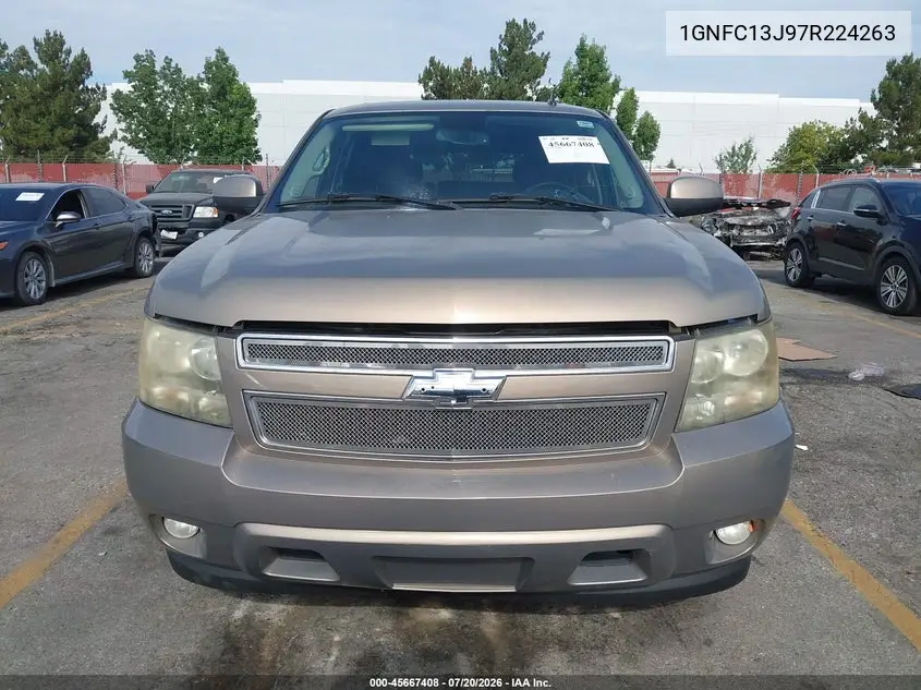 2007 Chevrolet Tahoe Lt VIN: 1GNFC13J97R224263 Lot: 45667408