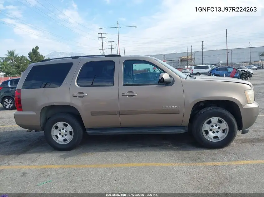 2007 Chevrolet Tahoe Lt VIN: 1GNFC13J97R224263 Lot: 45667408