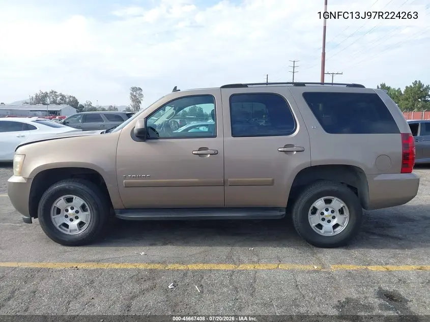 2007 Chevrolet Tahoe Lt VIN: 1GNFC13J97R224263 Lot: 45667408