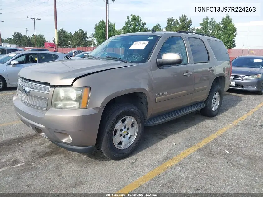 2007 Chevrolet Tahoe Lt VIN: 1GNFC13J97R224263 Lot: 45667408