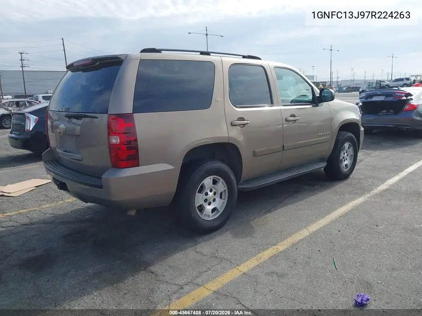 2007 Chevrolet Tahoe Lt VIN: 1GNFC13J97R224263 Lot: 45667408