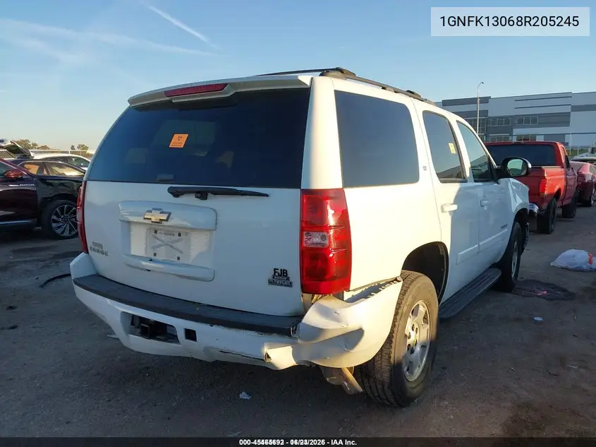 1GNFK13068R205245 2008 Chevrolet Tahoe Lt
