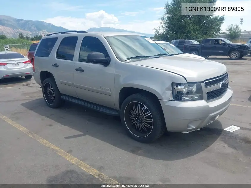 2009 Chevrolet Tahoe Ls VIN: 1GNFK13009R189805 Lot: 45664099