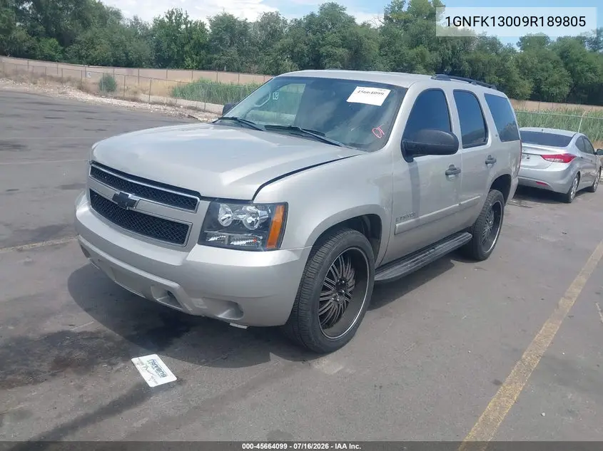 2009 Chevrolet Tahoe Ls VIN: 1GNFK13009R189805 Lot: 45664099