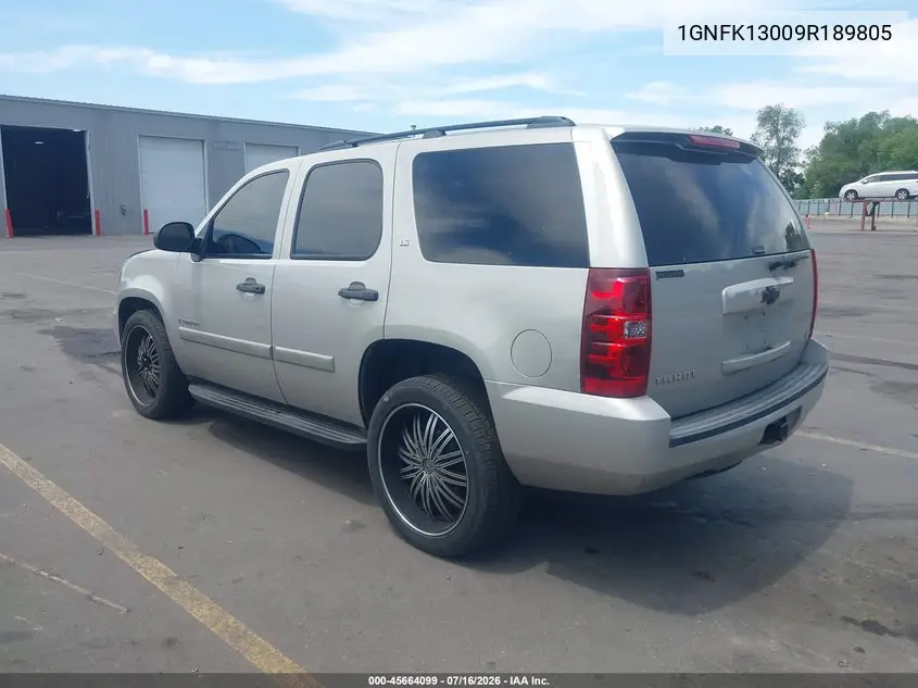 2009 Chevrolet Tahoe Ls VIN: 1GNFK13009R189805 Lot: 45664099