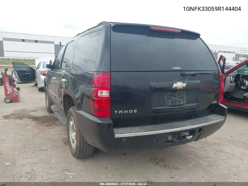 2009 Chevrolet Tahoe Ltz VIN: 1GNFK33059R144404 Lot: 45665624