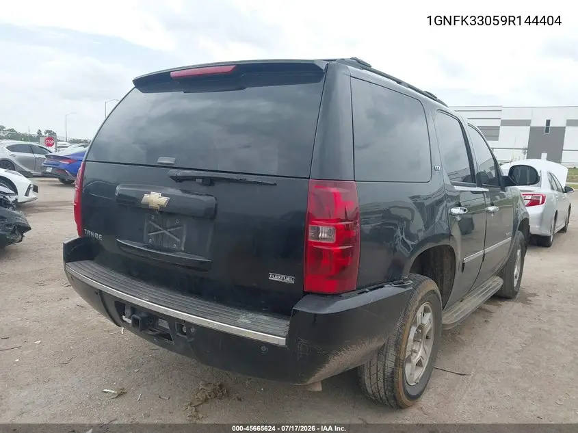2009 Chevrolet Tahoe Ltz VIN: 1GNFK33059R144404 Lot: 45665624