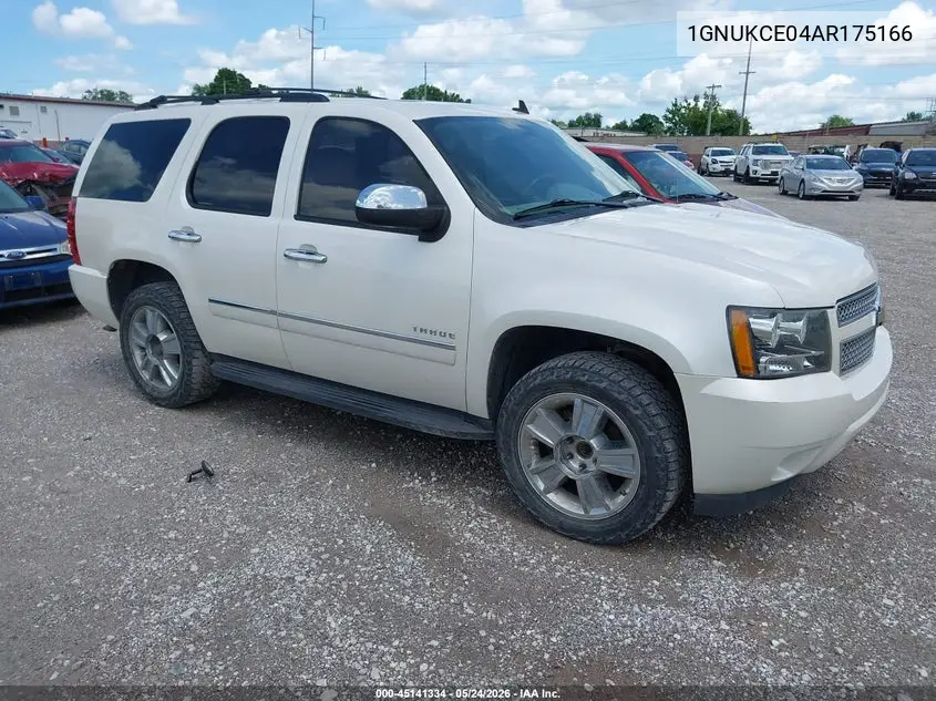 2010 Chevrolet Tahoe Ltz VIN: 1GNUKCE04AR175166 Lot: 45141334