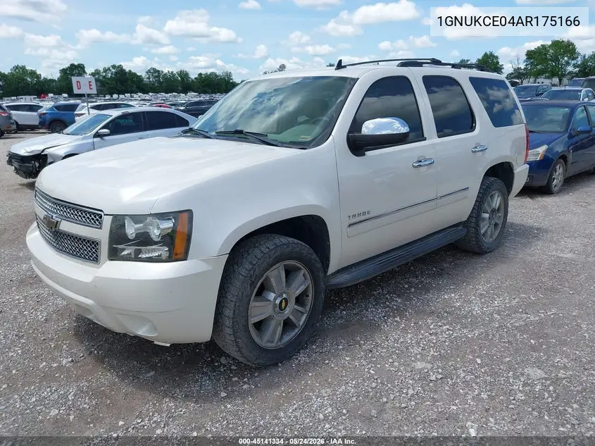 2010 Chevrolet Tahoe Ltz VIN: 1GNUKCE04AR175166 Lot: 45141334