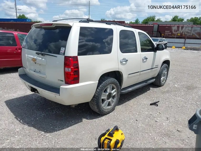 2010 Chevrolet Tahoe Ltz VIN: 1GNUKCE04AR175166 Lot: 45141334