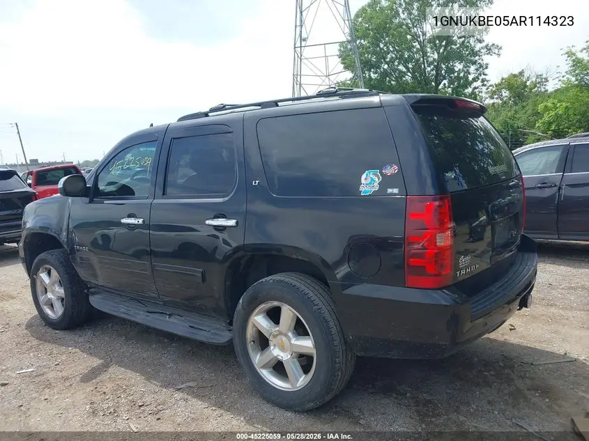 2010 Chevrolet Tahoe Lt VIN: 1GNUKBE05AR114323 Lot: 45225059