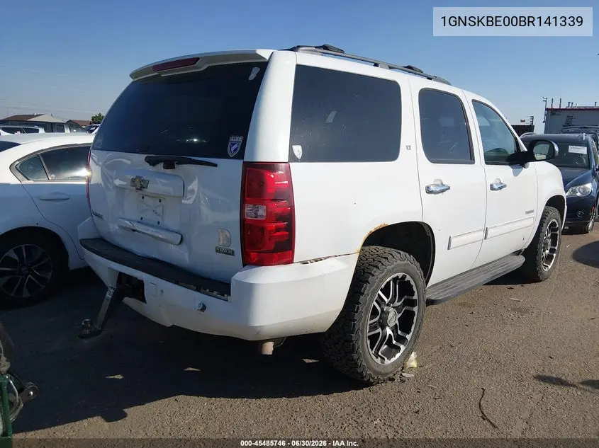 2011 Chevrolet Tahoe Lt VIN: 1GNSKBE00BR141339 Lot: 45485746