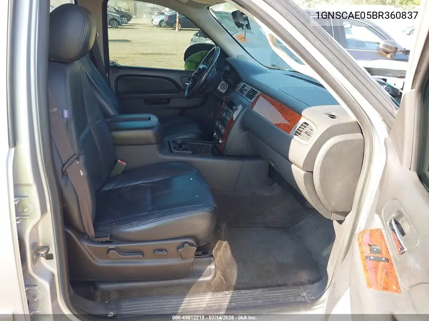 2011 Chevrolet Tahoe Ls VIN: 1GNSCAE05BR360837 Lot: 45612218