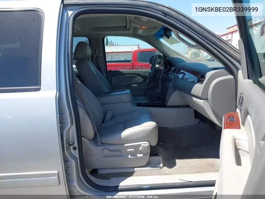 2011 Chevrolet Tahoe Lt VIN: 1GNSKBE02BR339999 Lot: 45662652