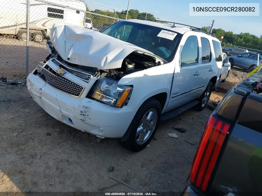 2012 Chevrolet Tahoe Ltz VIN: 1GNSCCE09CR280082 Lot: 45594508