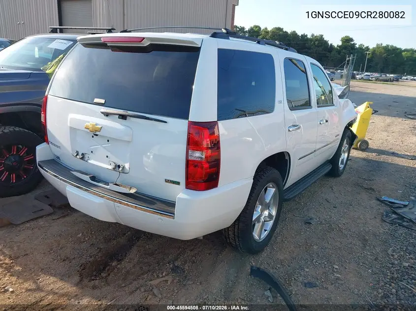 2012 Chevrolet Tahoe Ltz VIN: 1GNSCCE09CR280082 Lot: 45594508