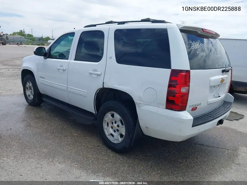 1GNSKBE00DR225888 2013 Chevrolet Tahoe Lt