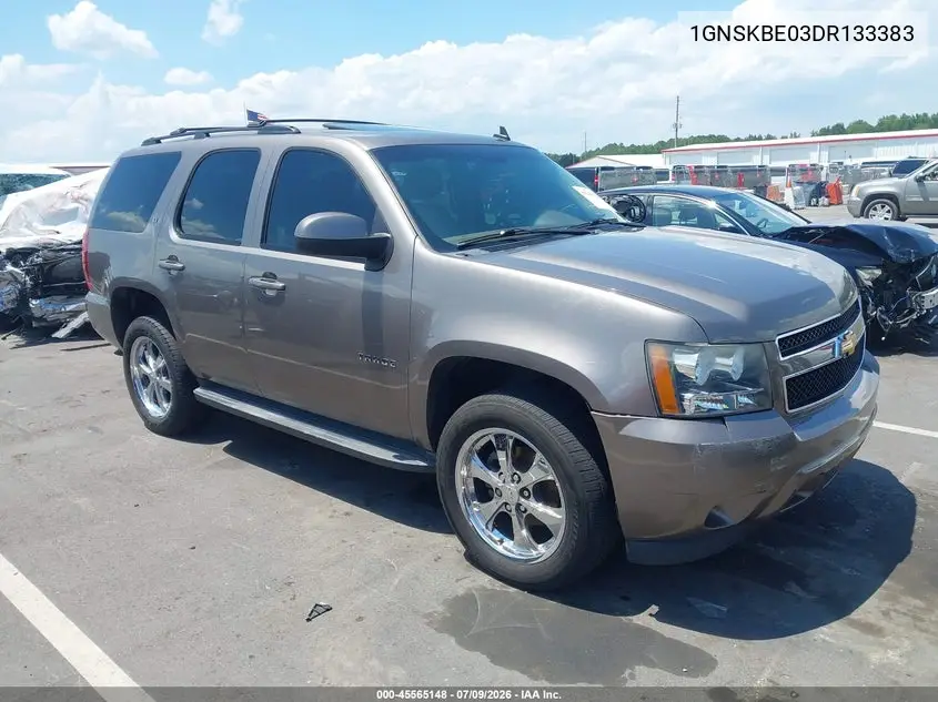 2013 Chevrolet Tahoe Lt VIN: 1GNSKBE03DR133383 Lot: 45565148