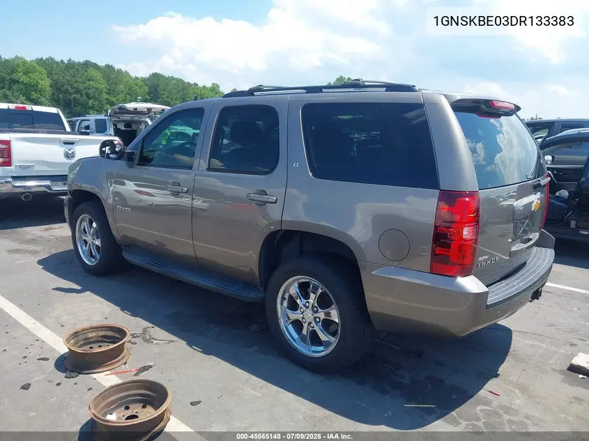 2013 Chevrolet Tahoe Lt VIN: 1GNSKBE03DR133383 Lot: 45565148