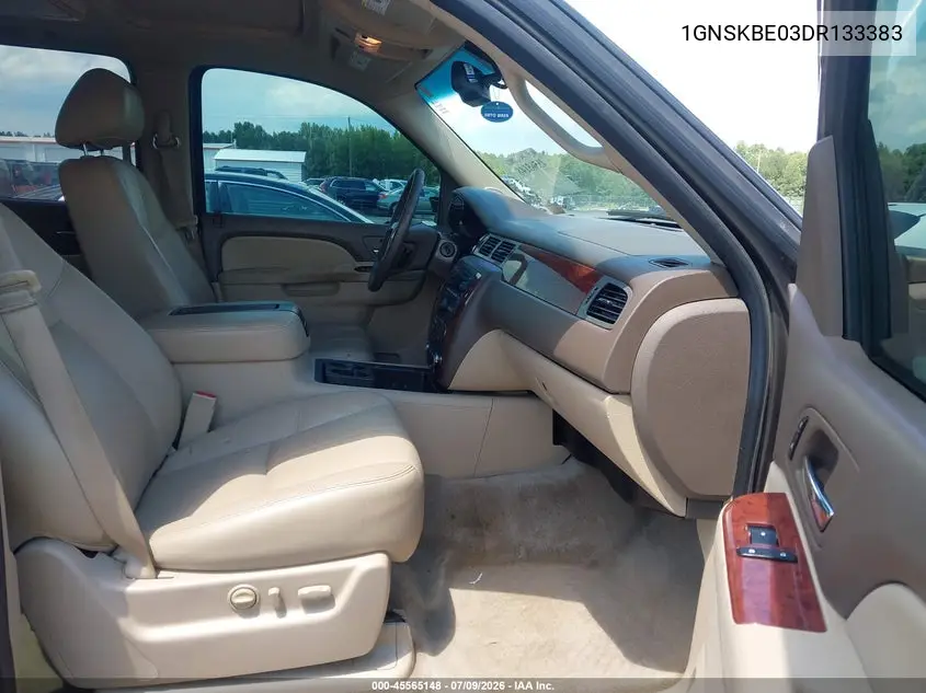 2013 Chevrolet Tahoe Lt VIN: 1GNSKBE03DR133383 Lot: 45565148