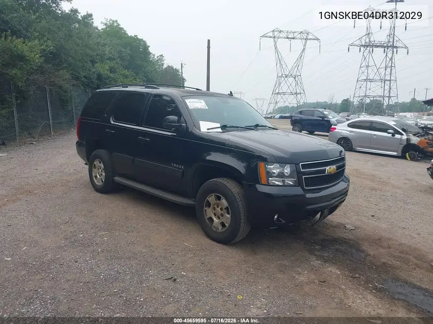 2013 Chevrolet Tahoe Lt VIN: 1GNSKBE04DR312029 Lot: 45659595