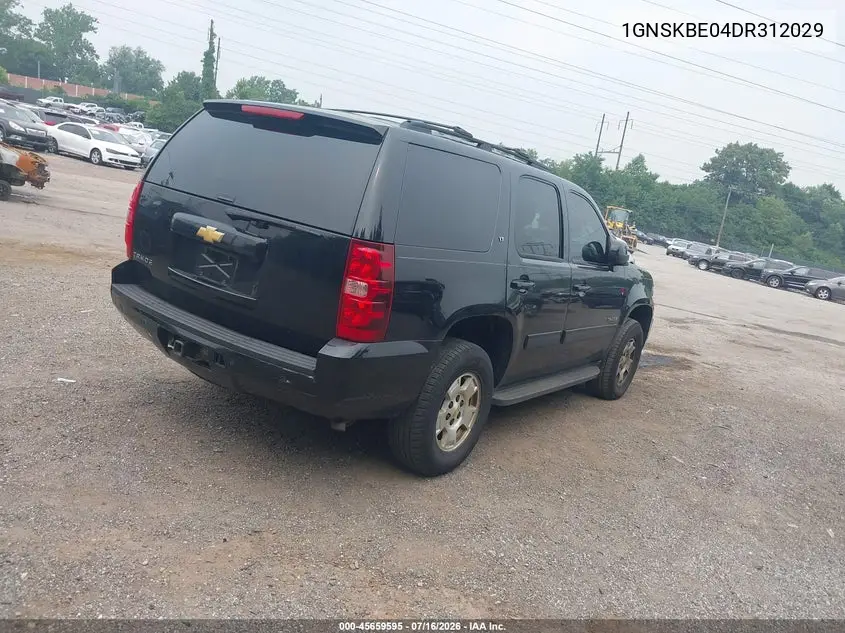 2013 Chevrolet Tahoe Lt VIN: 1GNSKBE04DR312029 Lot: 45659595