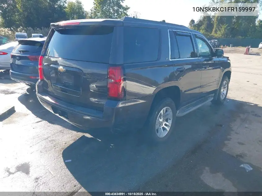 1GNSKBKC1FR159997 2015 Chevrolet Tahoe Lt