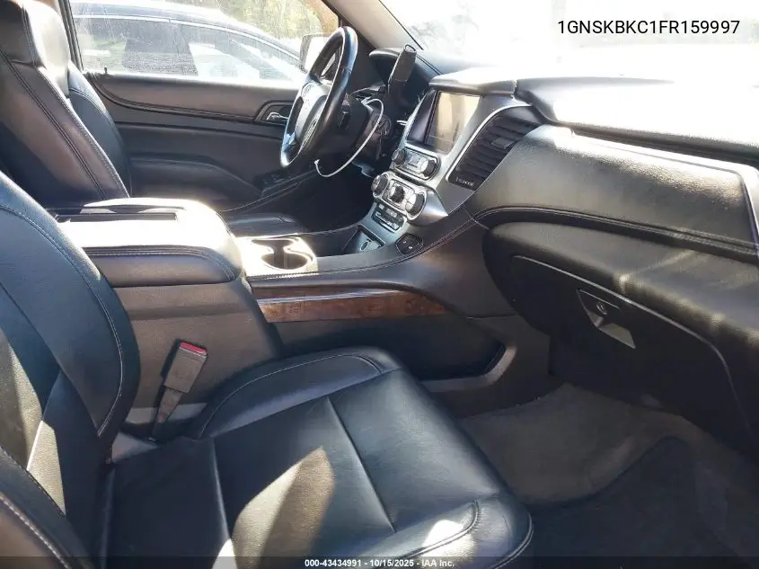 1GNSKBKC1FR159997 2015 Chevrolet Tahoe Lt